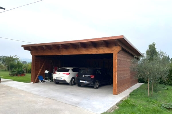 Garage in legno