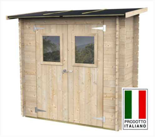 Casetta in legno "Hobby" cm 198x98