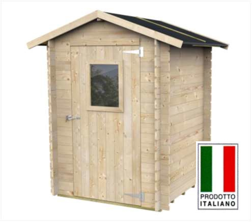 Casetta in legno "Hobby" cm 146x146