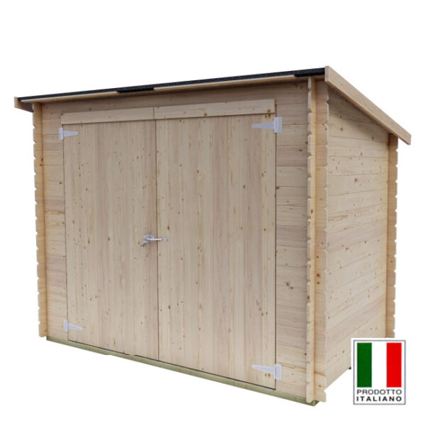 Casetta in legno "Eureka" cm 218x130