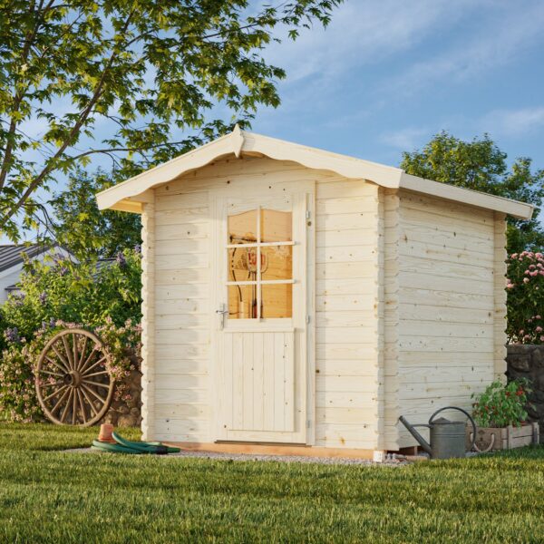 Casetta Vivian cm. 218x218 spessore 2,8 con pavimento