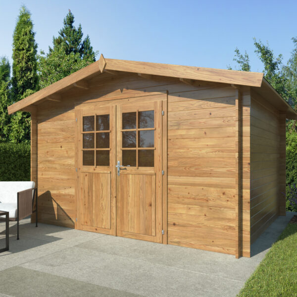 Casetta Valentine B cm. 358x296 Impregnata in autoclave