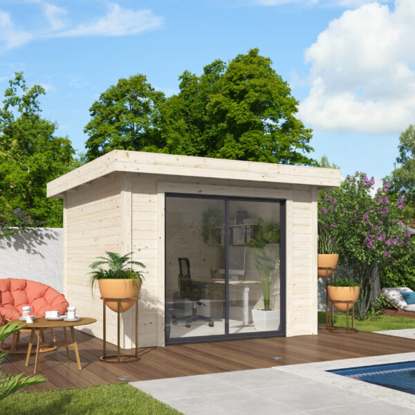 Casetta Lydia A cm. 285x291 spessore cm. 2,8