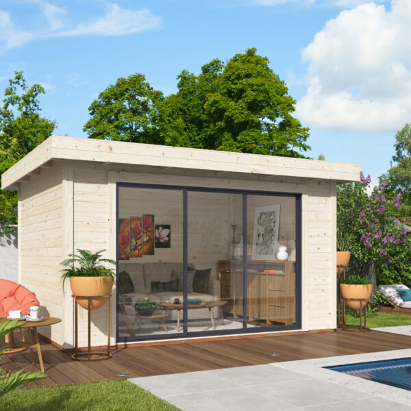 Casetta Lydia B cm. 385x291 spessore cm. 2,8