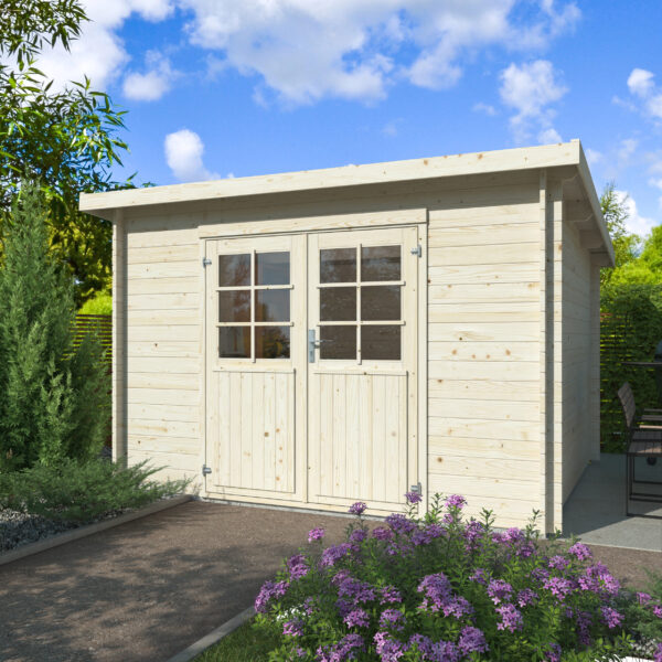 Casetta Nora A cm. 322x292 spessore cm. 2,8