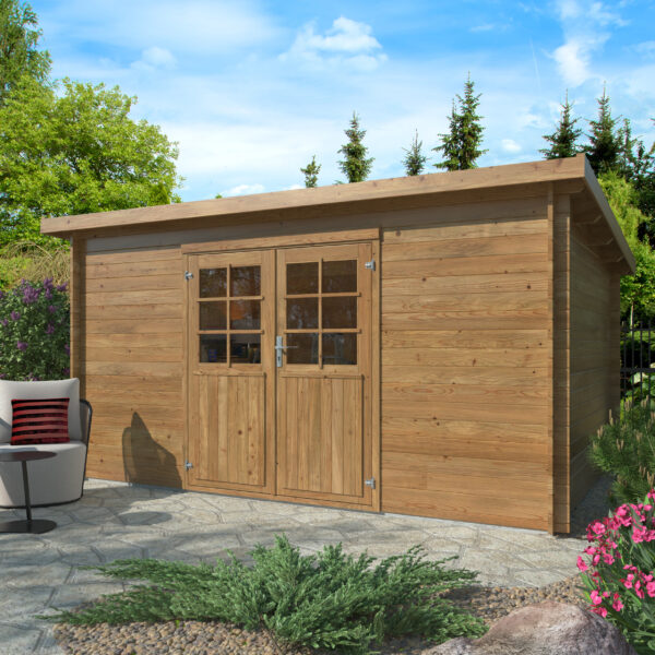 Casetta Lola B cm. 406x292 Impregnata in  autoclave