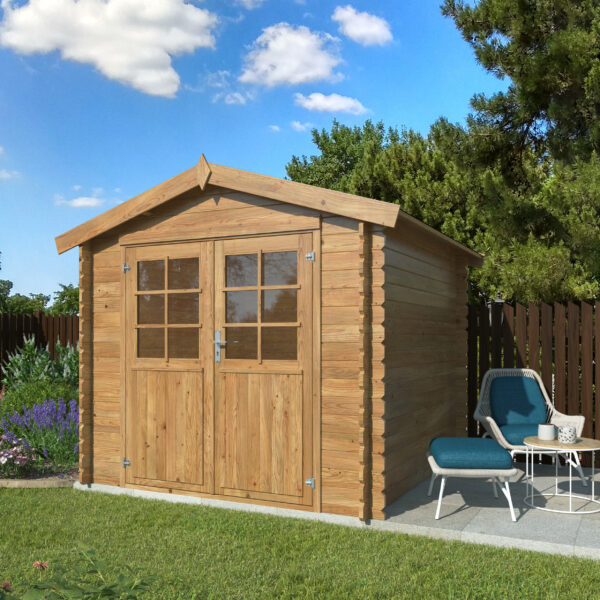 Casetta in legno Arisa cm. 250X250 spessore cm. 2,8