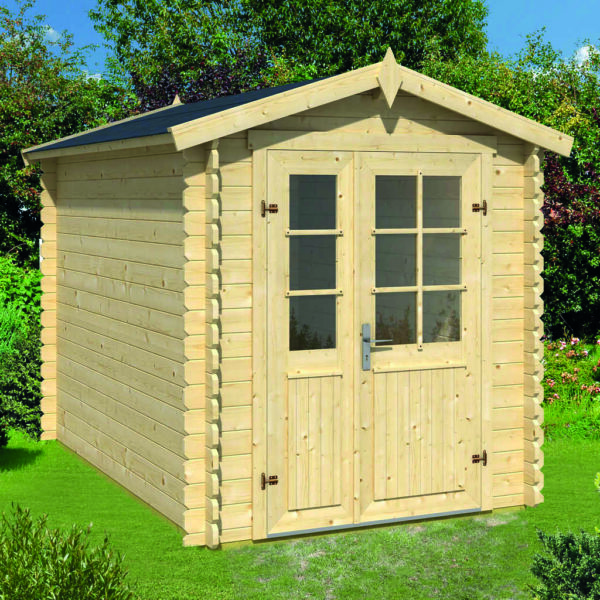 Casetta in legno Milano cm 180x280 Pavimento incluso