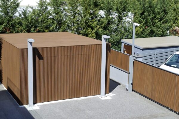 Garage in legno
